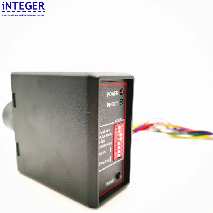 Inductive loop stable car detector for parking barrier control