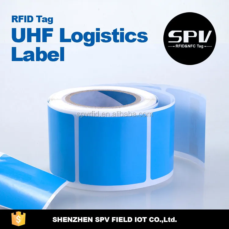 UHF Long Range Пассивные RFID Наклейки Тегов для Управления Логистикой