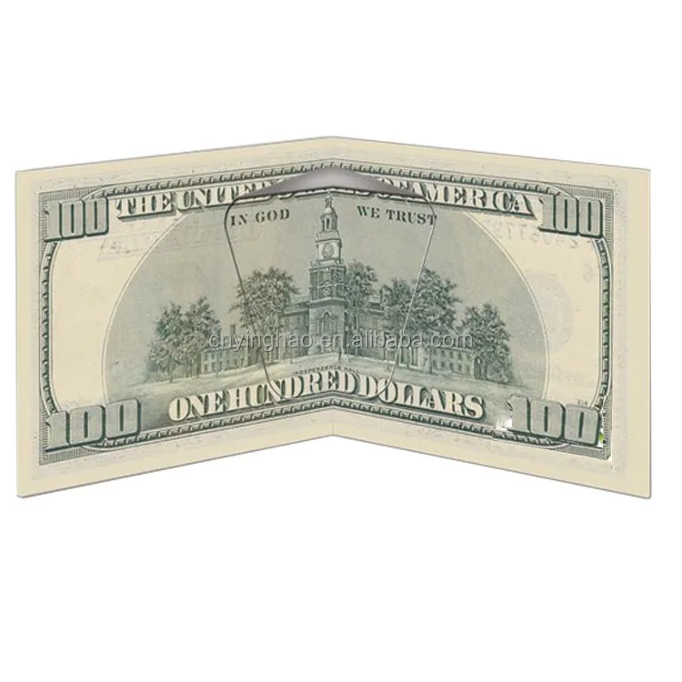 Slim Banknote tyvek paper wallet , fashion Banknote tyvek paper wallet