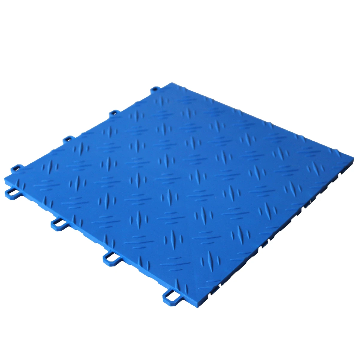 Interlocking Getian PP kindergarten floor terrace plastic car garage floor mat pp rubber tiles