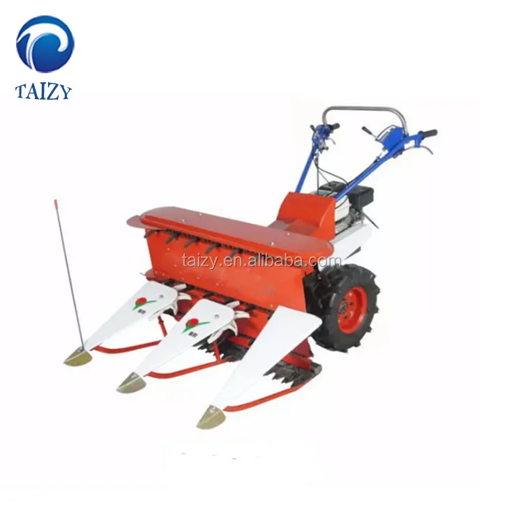 Power tiller reaper price of wheat rice harvester machine