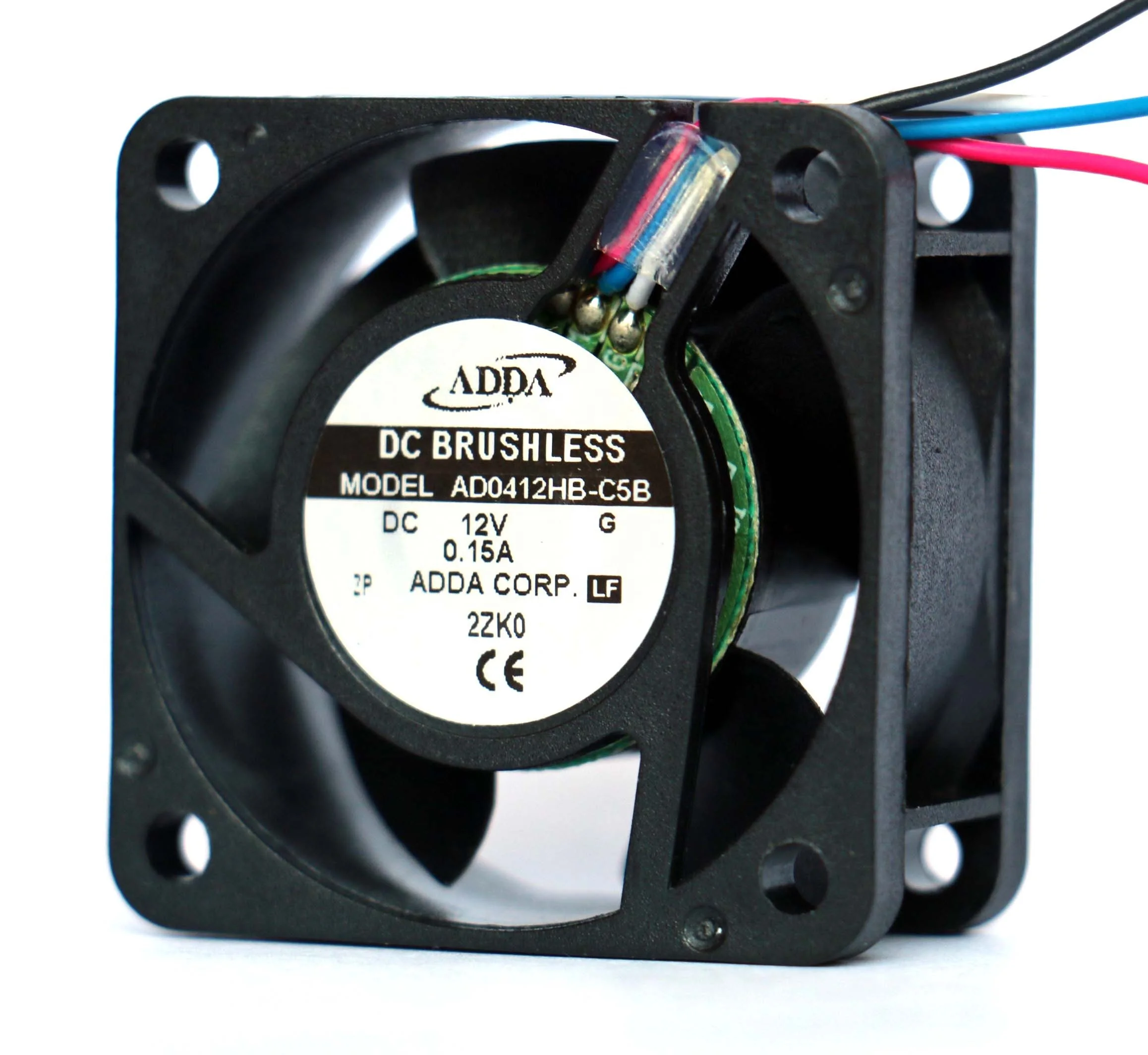 ADDA AD0412HB-C5B 12V 7800RPM dc Exhaust Fan For High frequency switching power supply and  recorder Exhaust