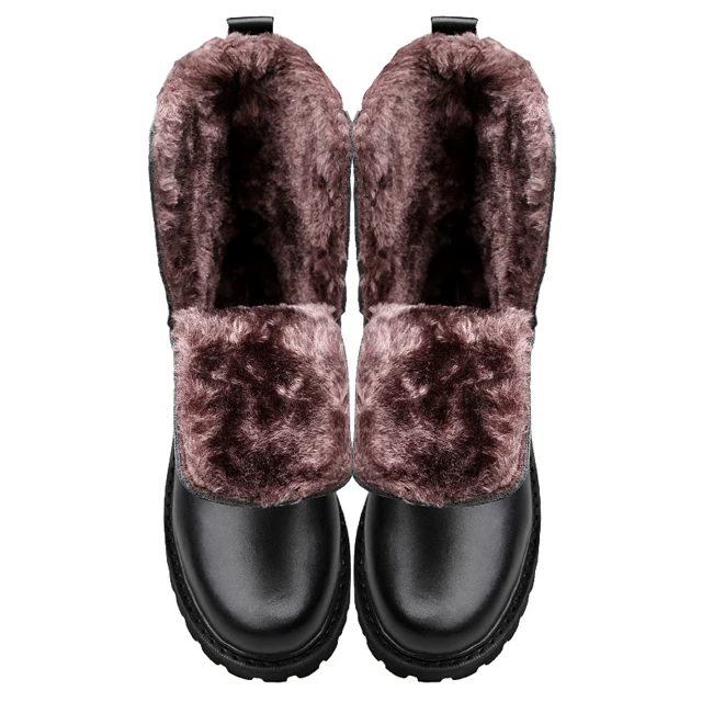 
Hiking Military Army Tactical Boots Mans Outdoor Leather High Top Desert Black Anti-Skid Land Shoes Walking Climbing Travel 