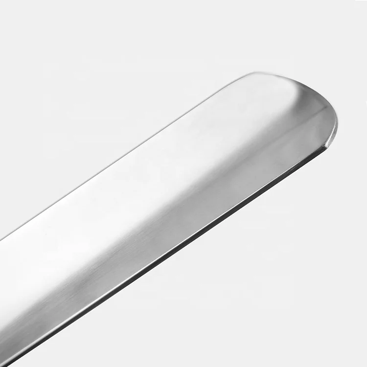Popular 80cm metal shoe horn stainless steel wholesale