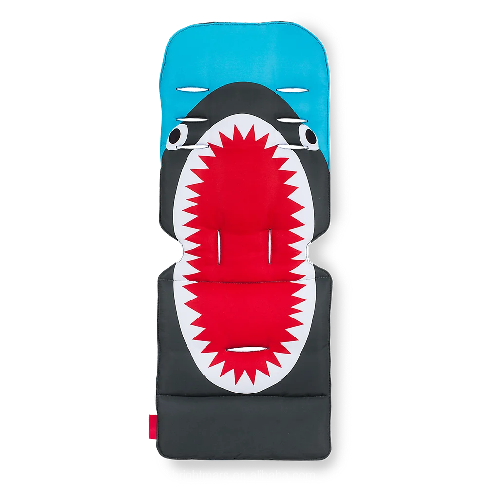 
3D Air-mesh Net PP Cotton 100% Stroller Cushion Spacer Mesh Colorful Washable Mesh Fabric Baby Stroller Seat Liner 