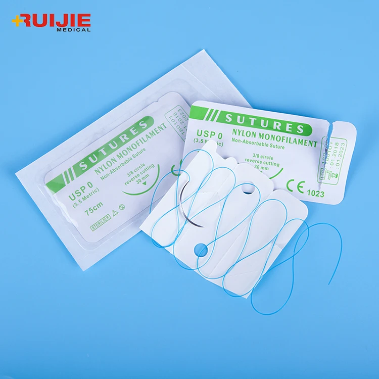 Medical Disposable Suture Nylon 10 0