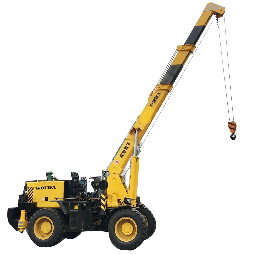 GNQY-Y6 6ton pick and carry crane traveling rough terrain crane for sale