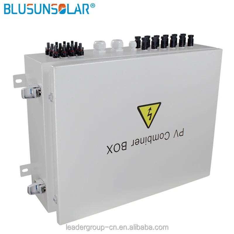12 String input to 1 string output for off grid solar energy system Photovoltaic Array Solar PV Combiner Box