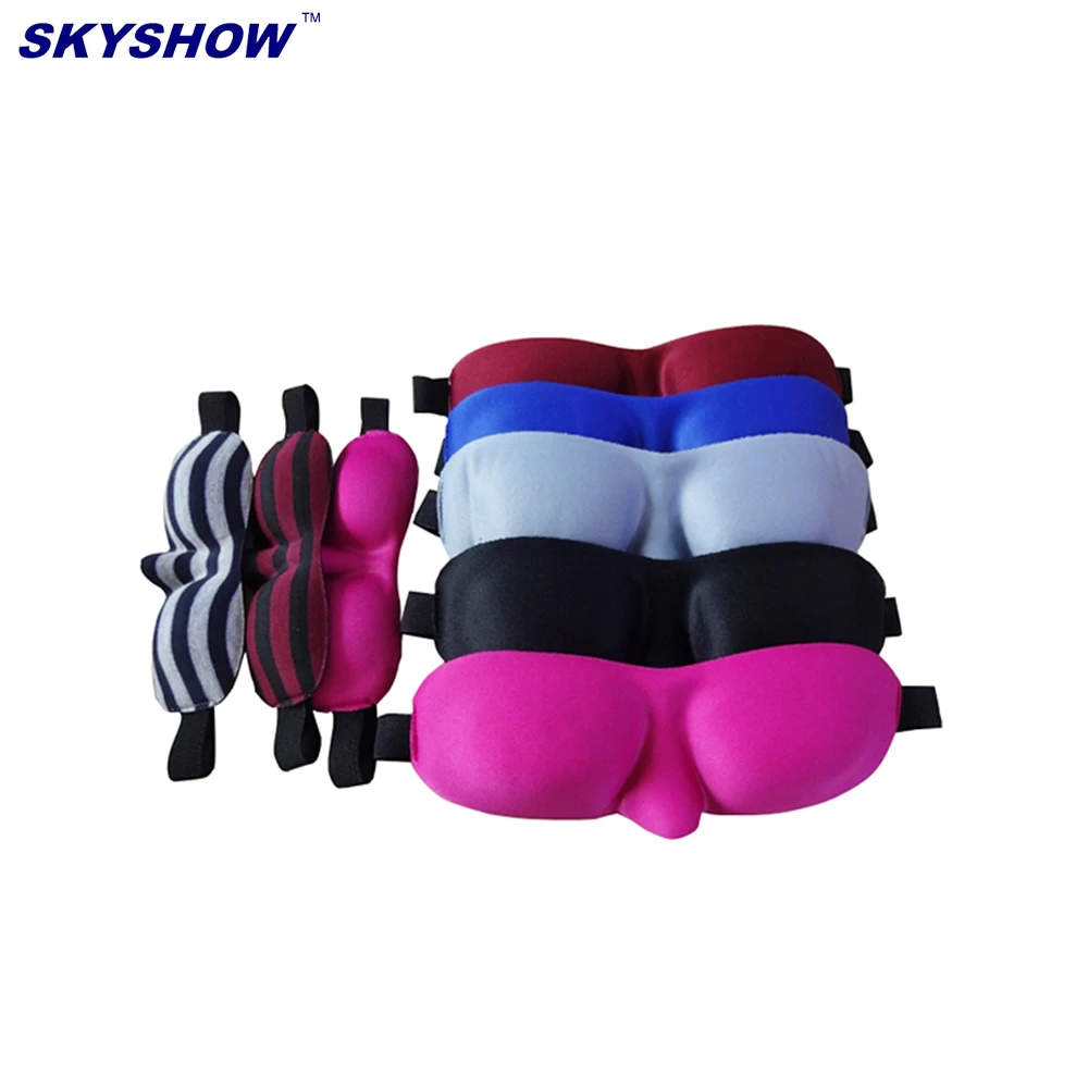 Breathable Custom Night Sleeping Eye Mask With Logo