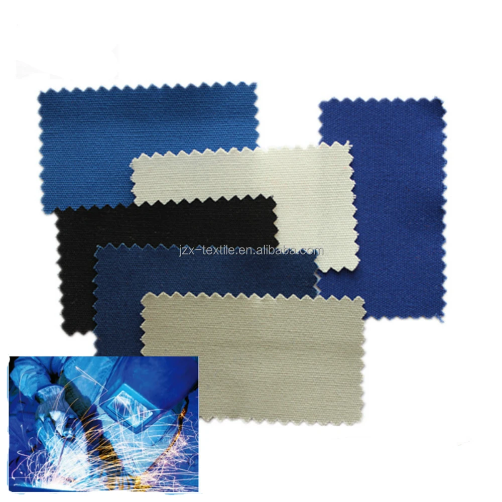 Китай оптовая продажа ткани саржевого умирает пожаробезопасный материал спецодежды функциональная ткань