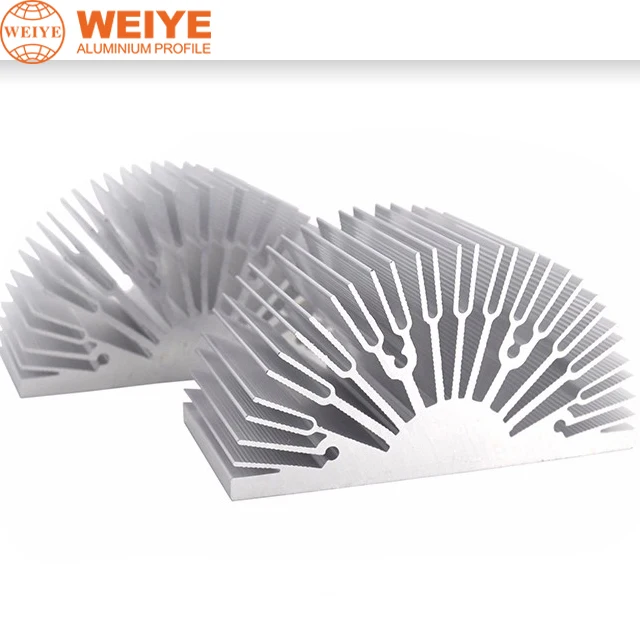 LED use customized deep processing aluminium heatsink