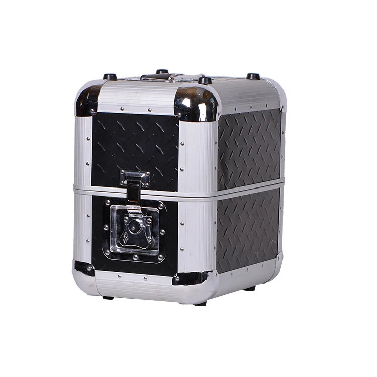 Custom Hard Shell Flight Case Lockable Aluminum Tool Box Instrument Carrying Case