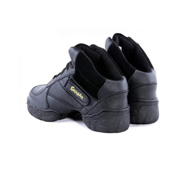 B57 hot sale line dance shoes for mens hip hop shoes split leather sole dance shoes men hip hop dance sneaker