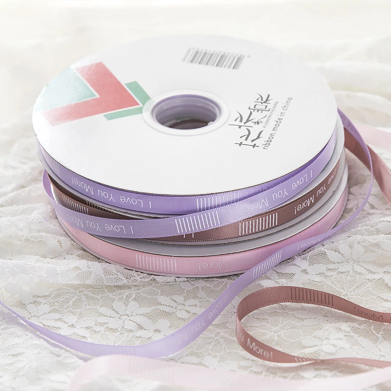 
Wholesale Designer Ribbon Lace Custom Logo Ribbon 