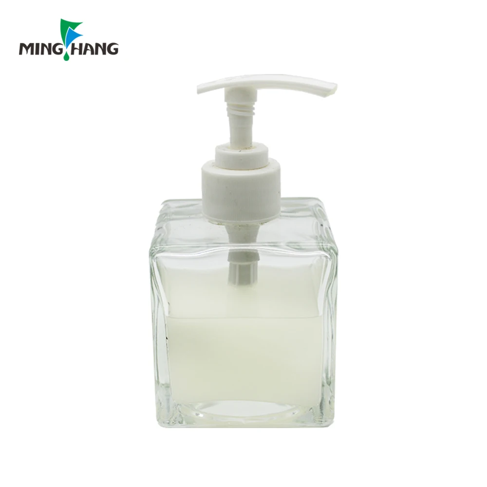 200 мл квадратная стеклянная бутылка для шампуня стеклянный лосьон для тела 250 мл пена 300 мл 400 мл бутылка для насоса оптовая продажа