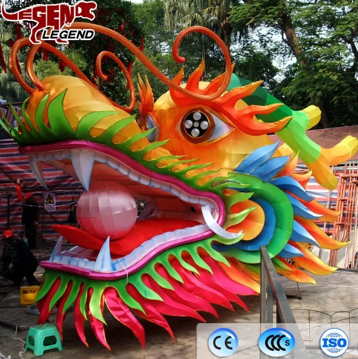 10m-40m chinese lantern dragon for sale