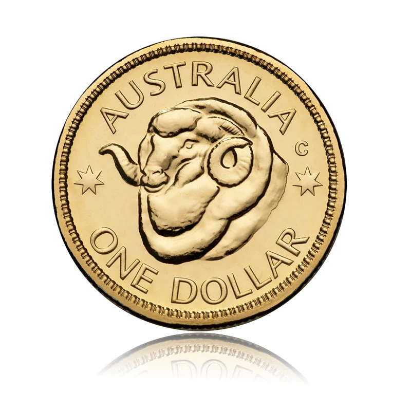 3d Gold plated australia kangaroo souvenir coins