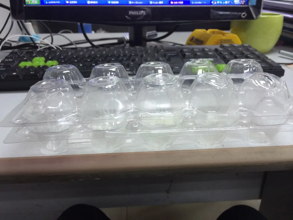 vacuum plastic thermoforming machine for food container welding machine