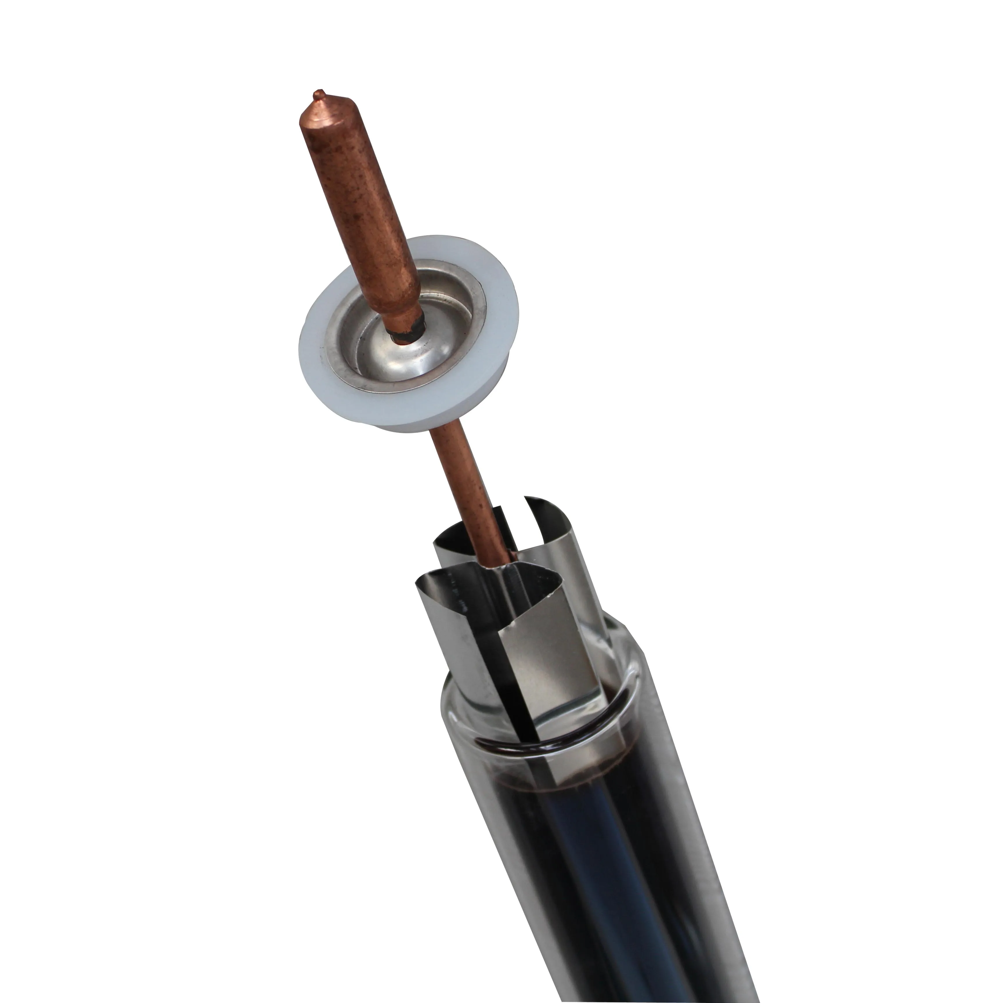 Borosilicate glass tube 3.3 solar collector tube, 58*1800mm solar vacuum tube