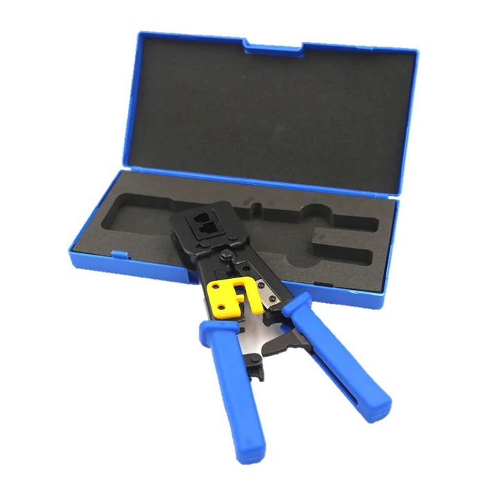 High Quality Plier For Network Cable Modular Plugs Cat5e Cat6 EZ RJ45 Crimping Tool