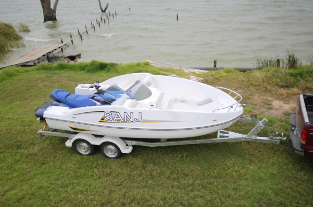 6 seats Fiberglass Passenger Ferry And Crew Boat For Sale