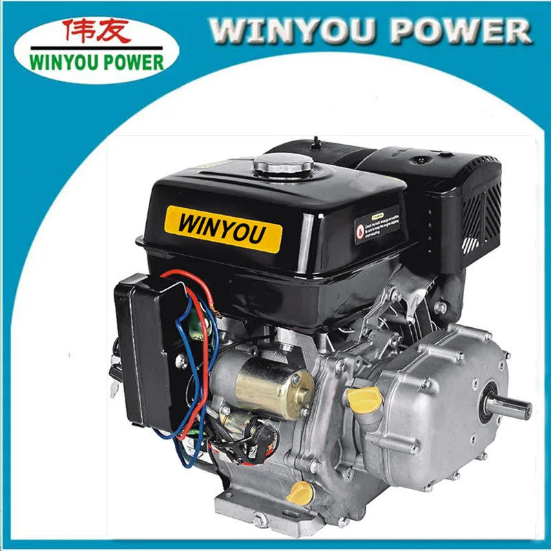 13hp WY188F-DR motors/ red starter and NKG igniter with clutch