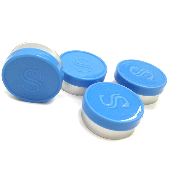 
blue 20mm flip top lids silicone valve flip top lid with personal design 