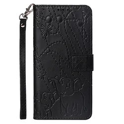 Leather Case For Huawei P20 Pro  Elephant Printing Phone Case for Huawei P20 Lite Wallet Flip Magnetic Stand Phone Case