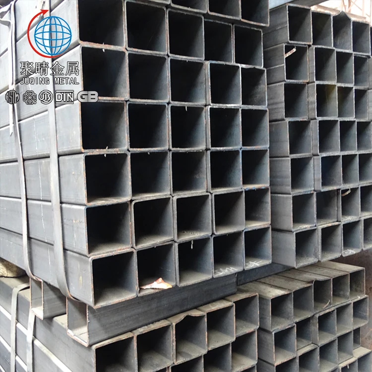 New square hollow section galvanized pipe MS tube size