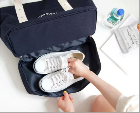 Canvas clothing shoes storage bag mummy bag