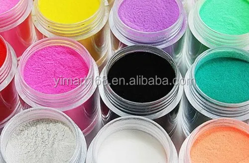 Yimart 24 Colors Acrylic Powder Dust For Nail Art Tips DIY Decoration Acrylic Dust For Nail Art Nail Glitter Dust