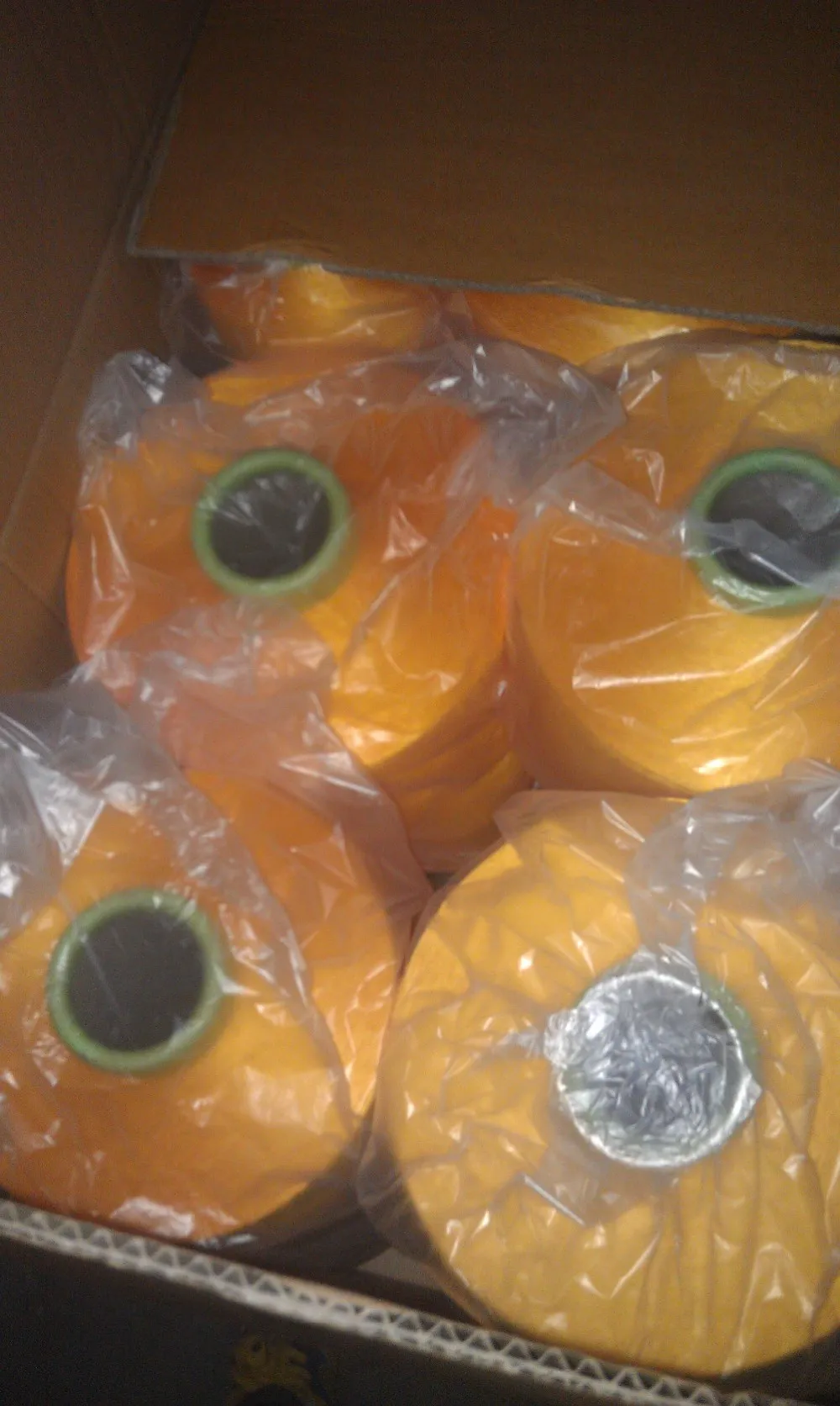 100% Polyester DTY Yarn 150/48 Semi Dull HIM heavy intermingled yarn for weaving