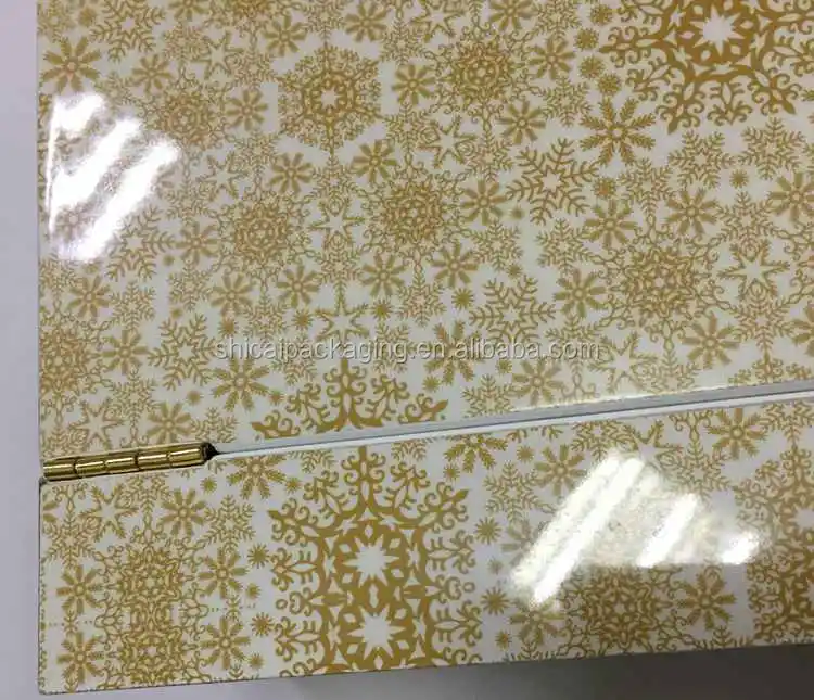 
Hot Sale Photo Printing Wooden Arabic Chocolate Gift Box Dates Packing Boxes 