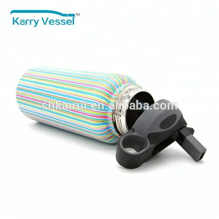 10-40 OZ Fashion Shaped Double Wall Stainless Steel Water Bottle With Straw, Insulated BPA Free Stainless Steel Water Bottle