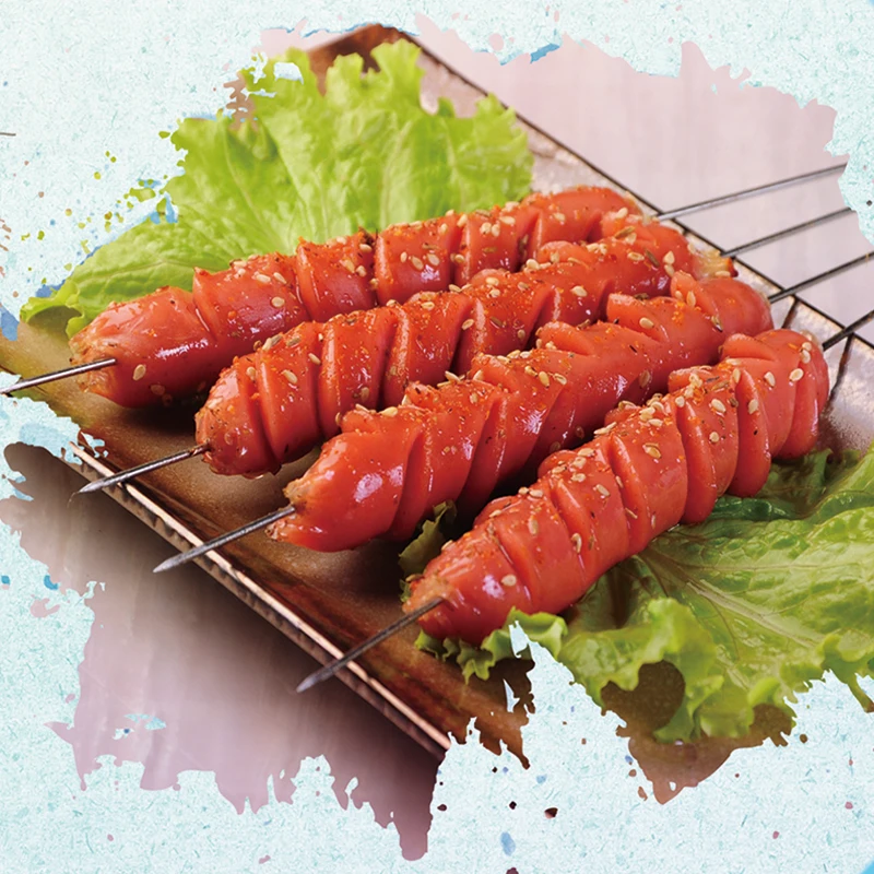 Хорошее качество и высокой прочности съедобные Халяль коллагена колбаса корпус в рулонах