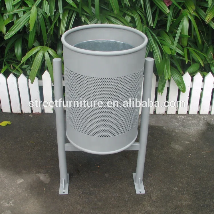 Metal garbage bin stand outdoor garbage bin steel garbage bin