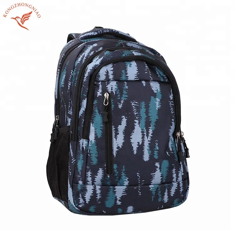 
Wholesale OEM custom waterproof fabric travel laptop backpack bag 