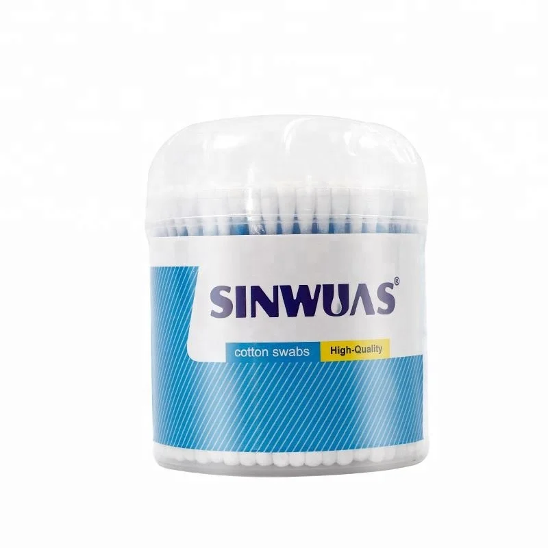 Environmental safety bouncy multipurpose plastic cotton swab bud