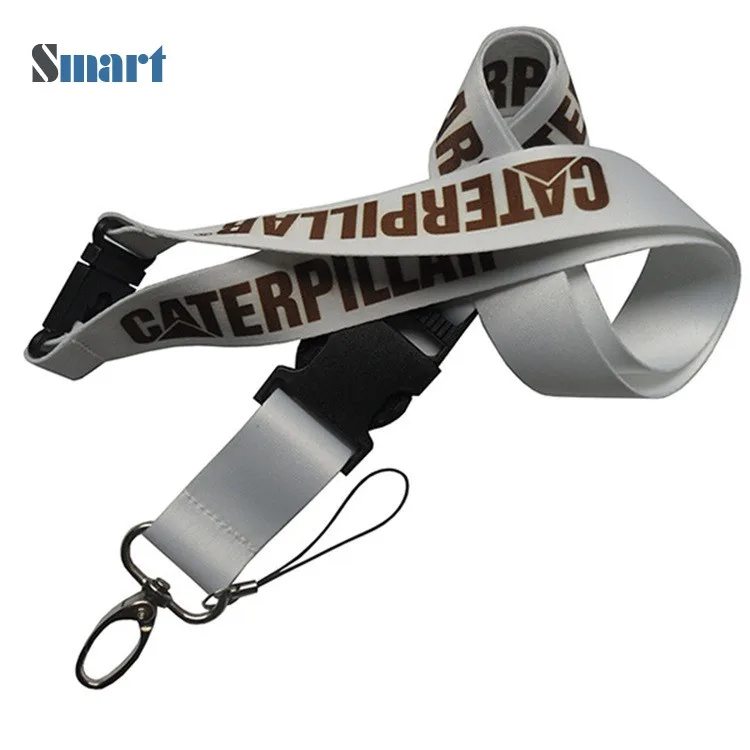 Термотрансферный Печатный пластиковый держатель для удостоверения личности ремешок шейный