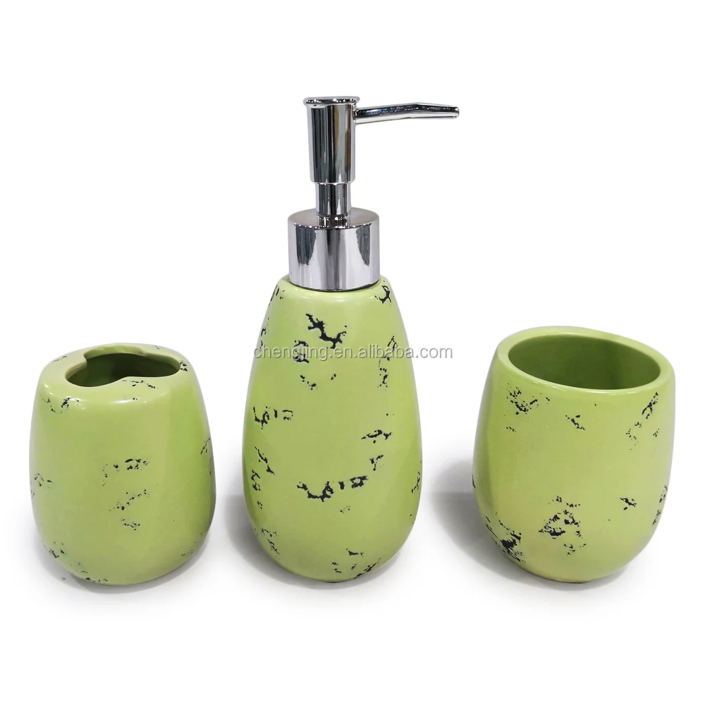 Китай оптовая продажа Смарт бетон Туалет керамика аксессуары для ванной комнаты наборы ухода за кожей