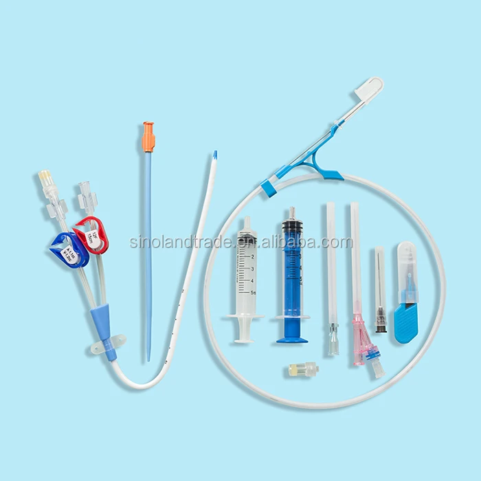 Factory price 11.5FR/12FR double lumen hemodialysis catheter kits