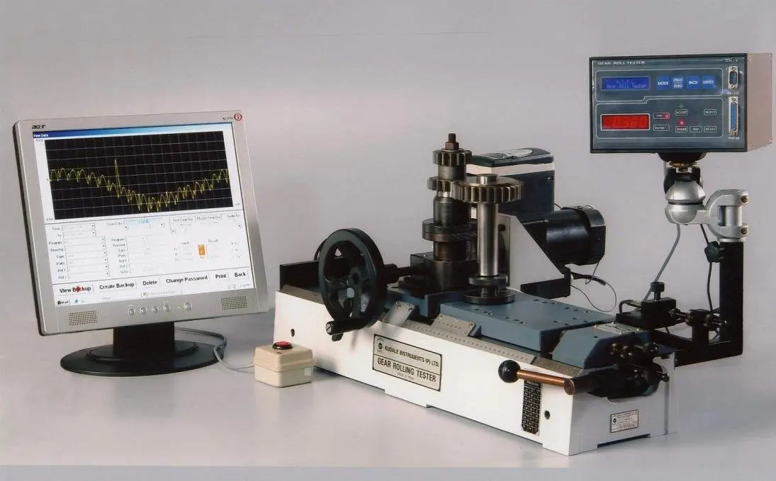 computerized gear roll tester model p1