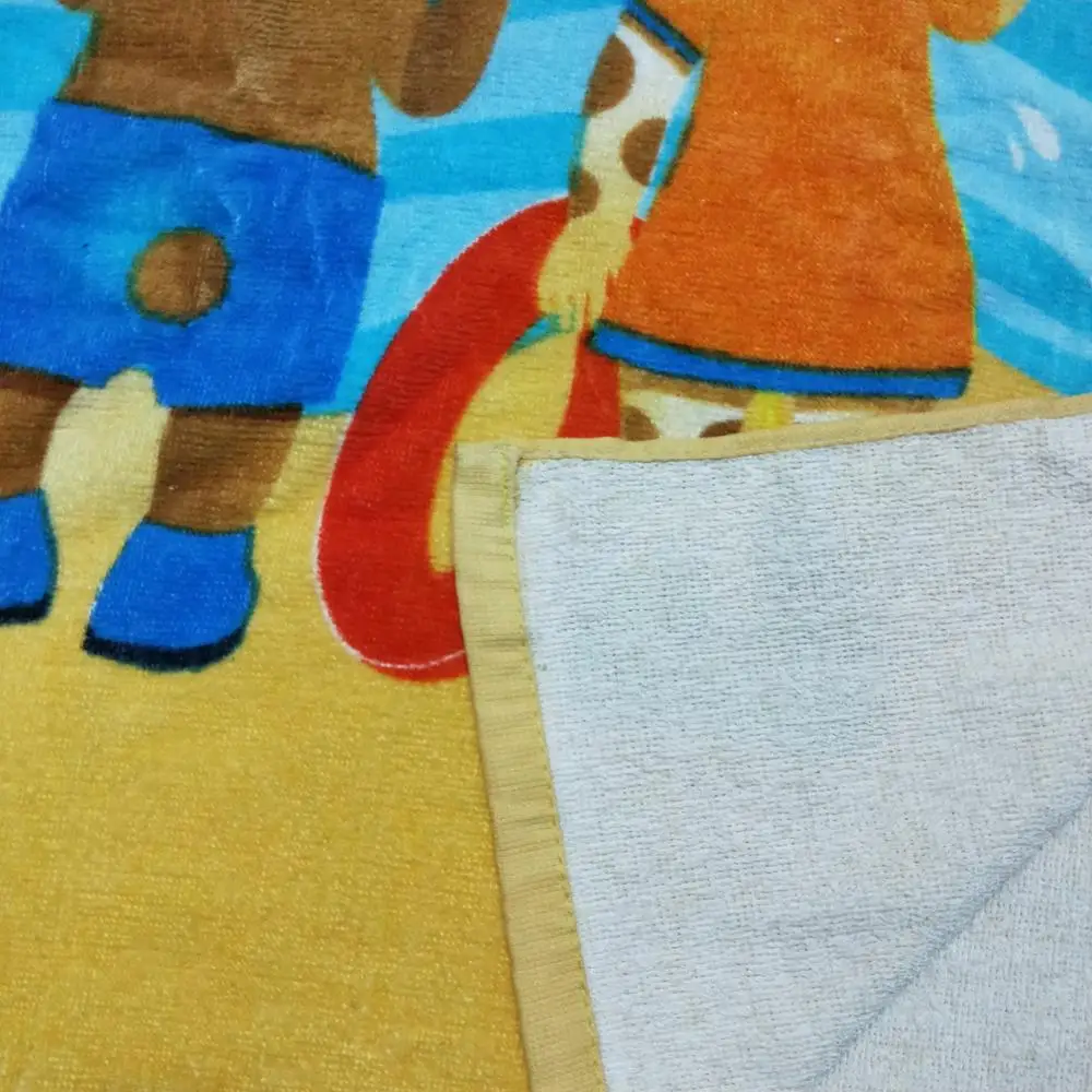 Lovely Animal Baby Hooded Kids Towel Poncho ,Hood Baby Bath Towel