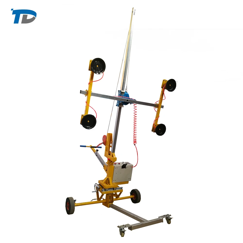 
Glass Suction Lifter Glass Overhead Crane Truck Lifting Equipment Convenient and Moveable Lifter for Install Window ang Glass 