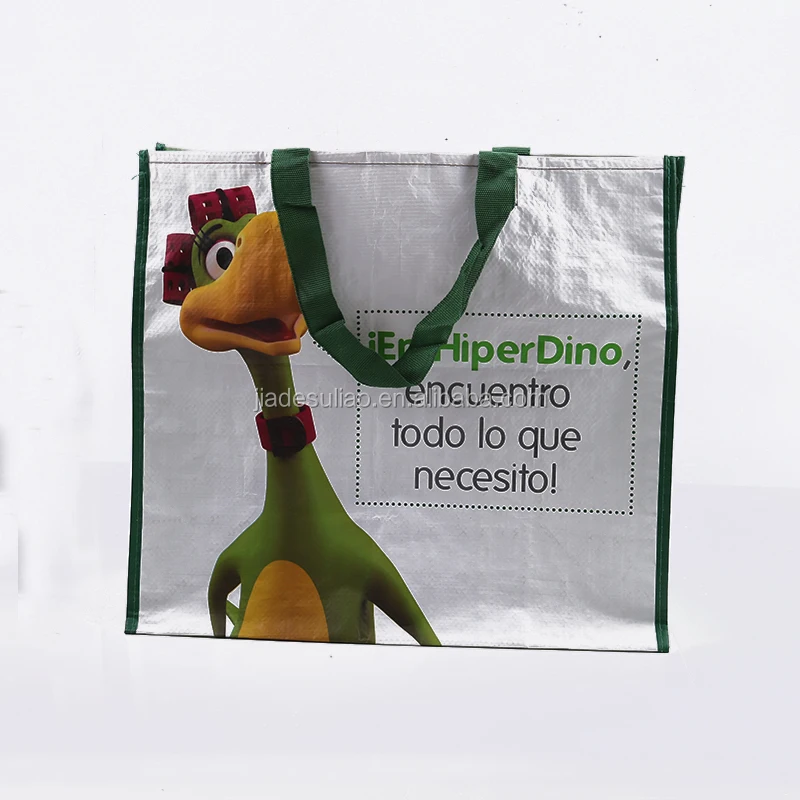 Unique design custom offset printed recycled used lady pp woven bag vietnam