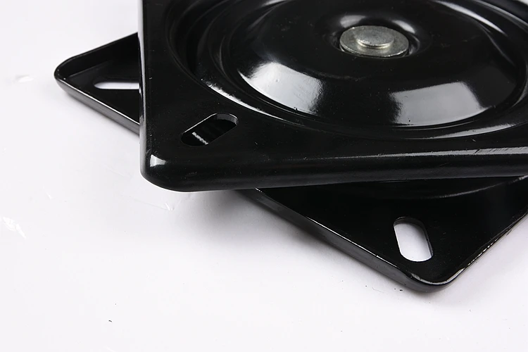 Swivel plate type 10 inch 268mm 360 degree stronger curl edge table rotating plate lazy susan bearing