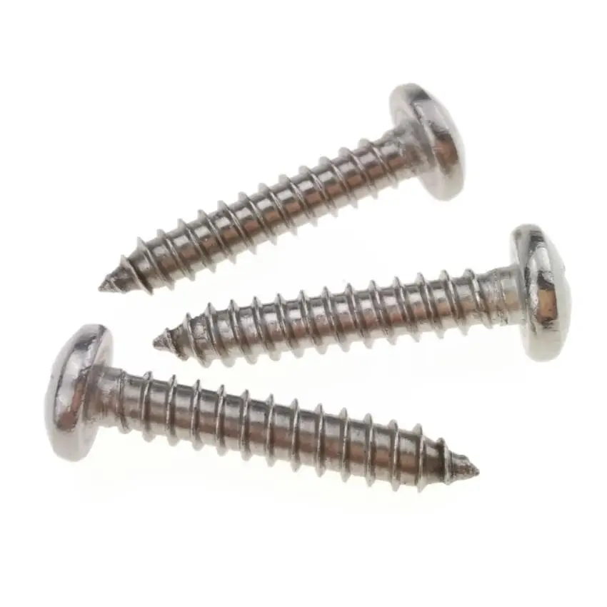 
Pan Head Self Tapping Screws Stainless Steel 304 for Engineering 
