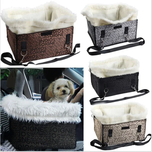 New Brand Pets Dog Cat Travel Bed puppy Car Booster Seat Bag Carrier Tote Foldable four colors high quality