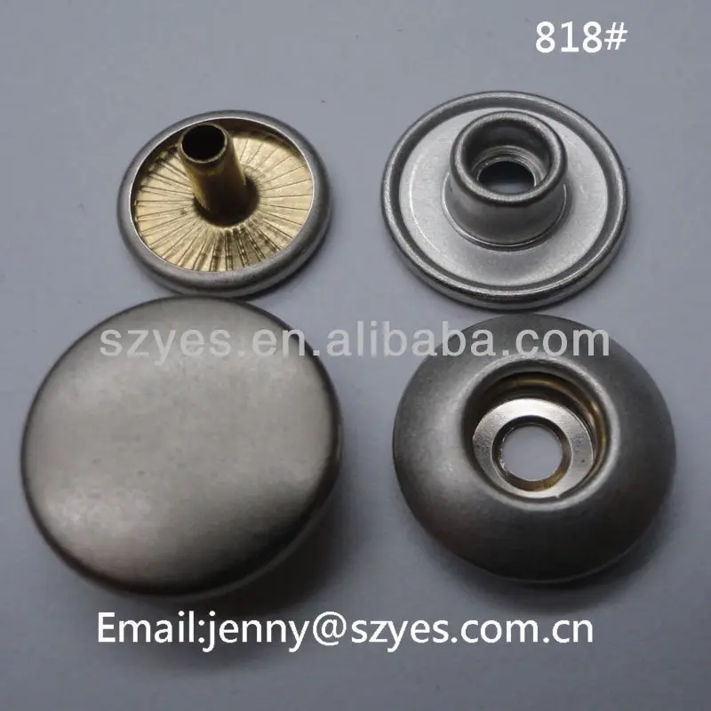 
15 мм пружинная металлическая кнопка с лазерным логотипом 