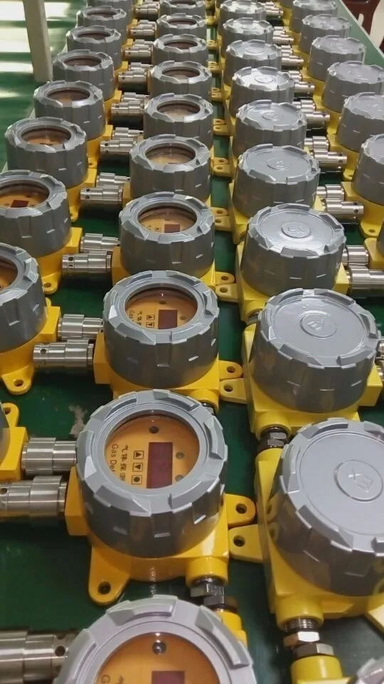 Высокая точность KQ500D фиксированный h2s сероводород детектор утечки газа и сигнал тревоги